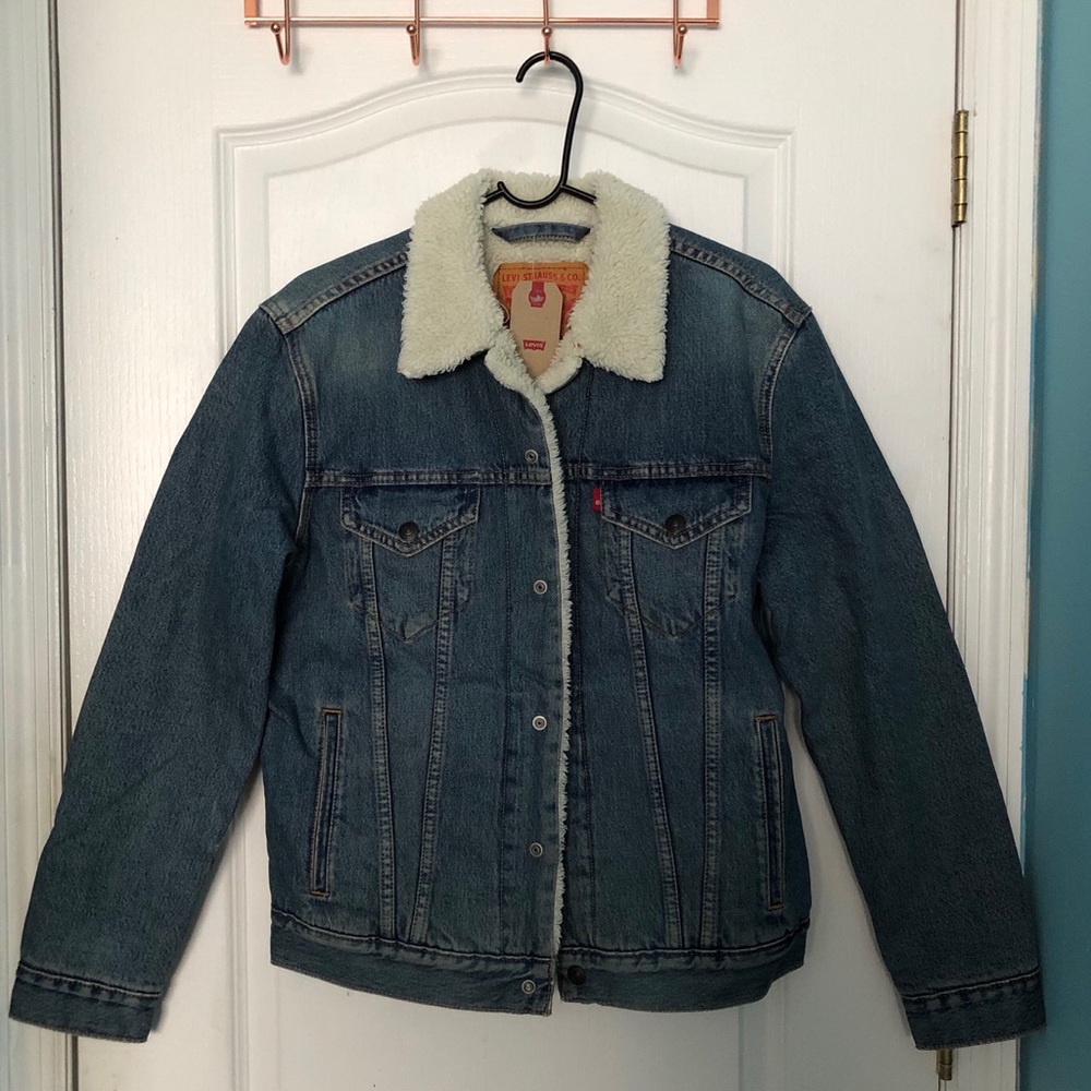 Levi’s Sherpa Trucker Denim Jacket